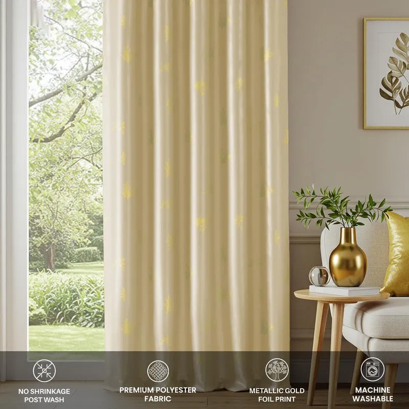 Dalmatian Cotton Curtain - Beige media 4