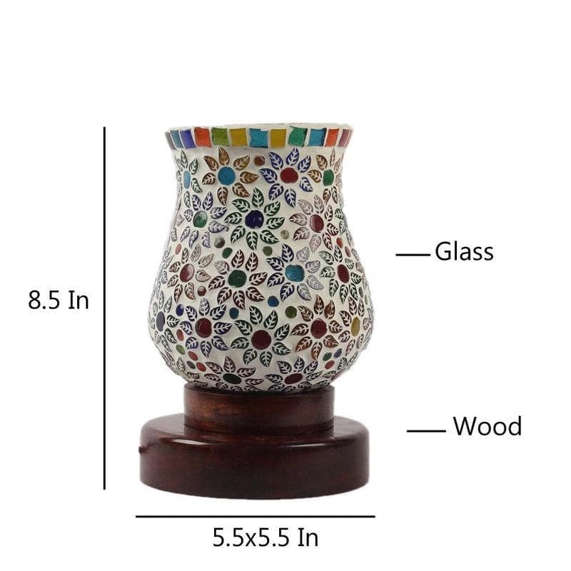 Flower Fest Glass Table Lamp - Multicolor media 7