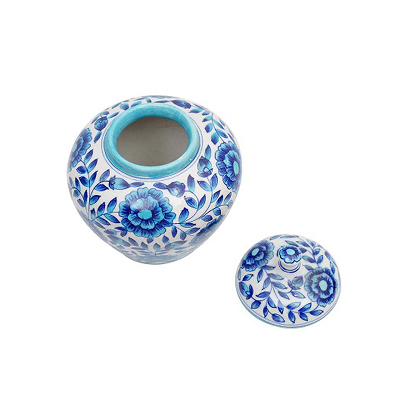 Blue Prima Handpainted Vase media 5
