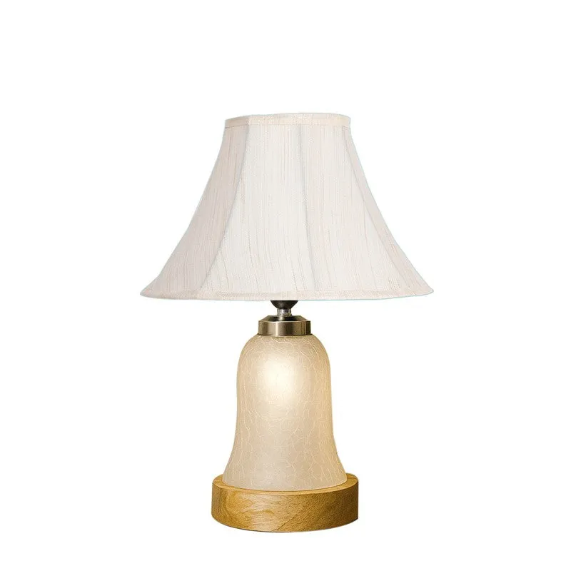 Zoravelle Wooden Table Lamp - Off White media 5