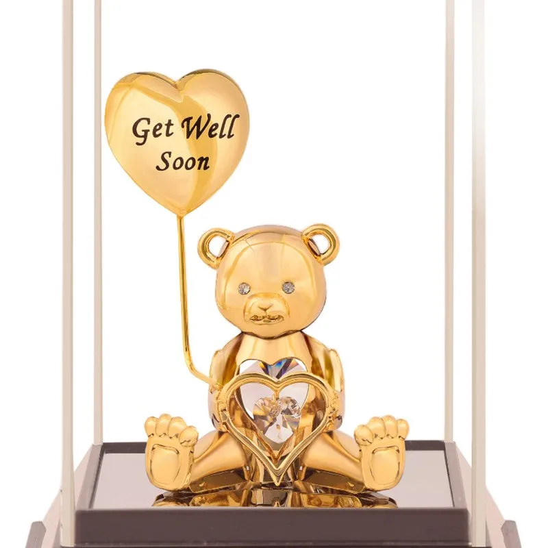 GWS Bear 24K Gold Plated Mild Steel Showpiece media 5