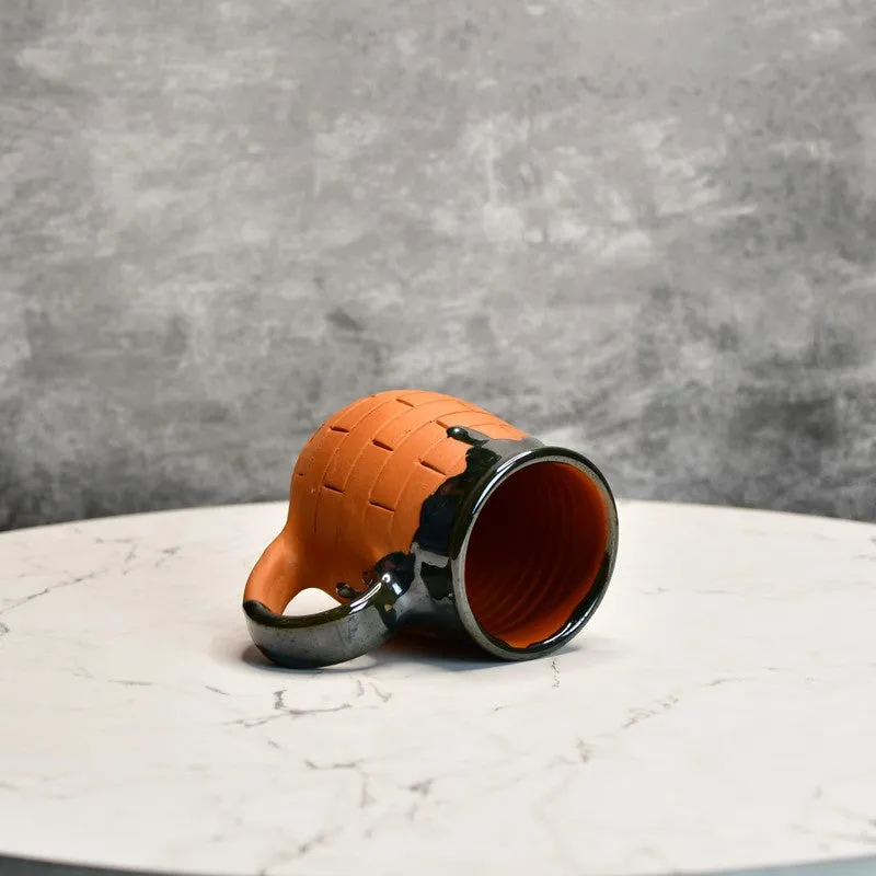 Earth Terracotta Coffee Mug (440 mL Each) - Set Of Two media 4