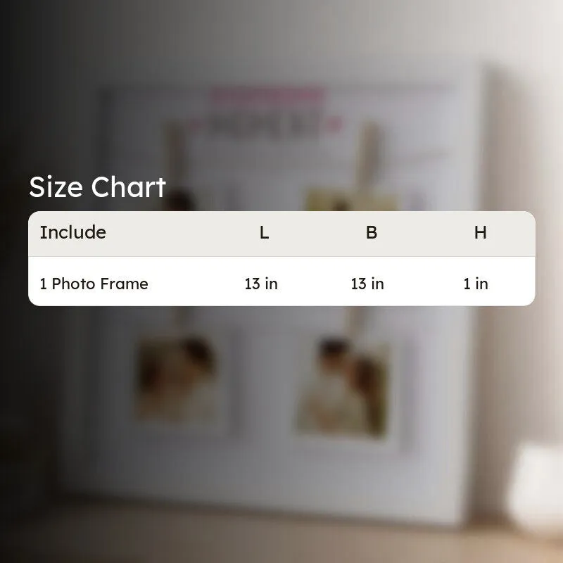 TimelessString MDF Photo Frame - White media 7