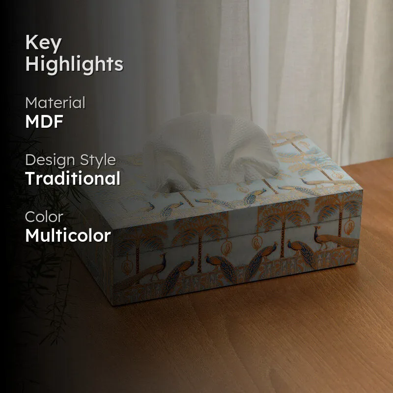 Mayura Neela Tissue Box media 2