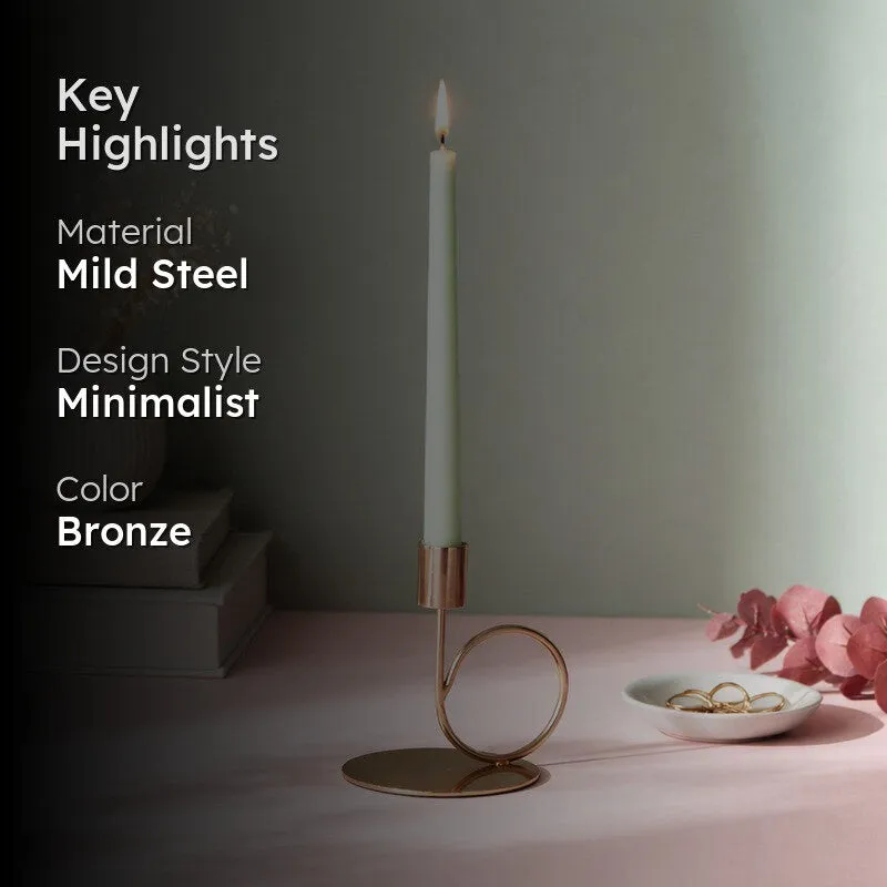 SereniShine Mild Steel Candle Holder media 2