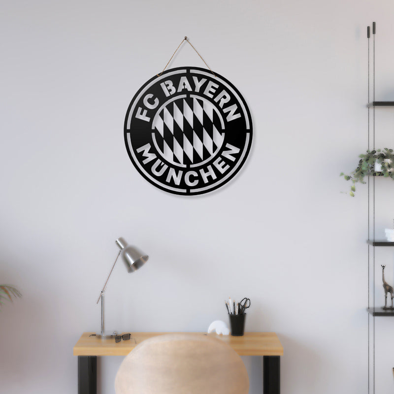 FC Bayern Iron Wall Accent