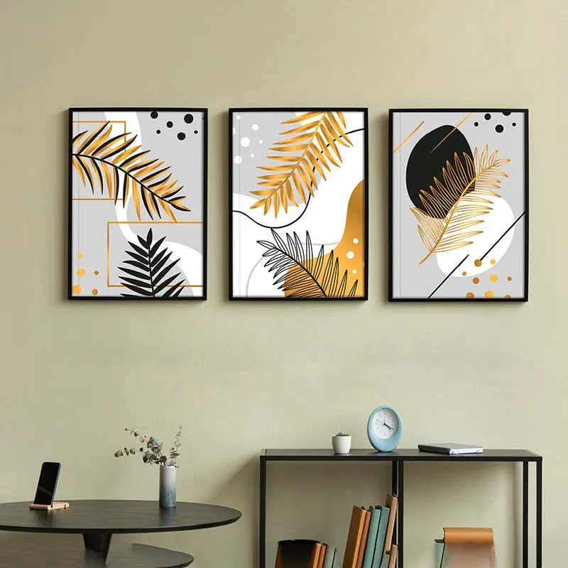 Luxe Tropics Wall Art With Frame - Set Of Three media 4