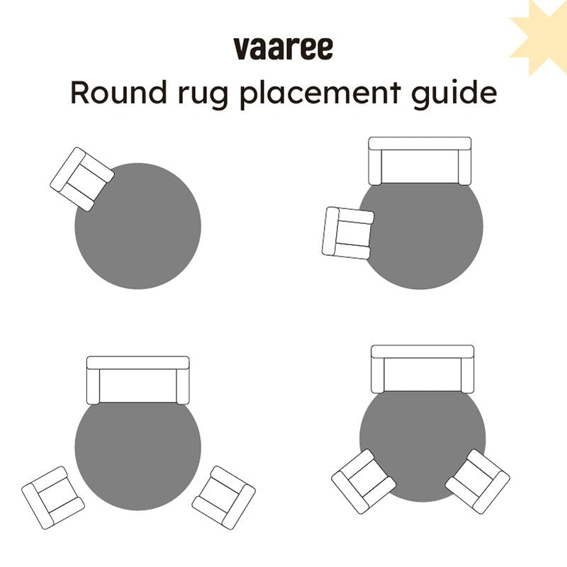 Macrova Round Cotton Rug media 6
