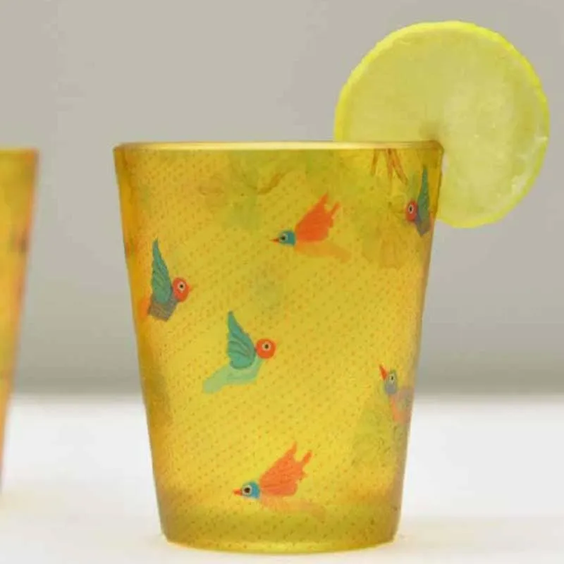 Gond Art Frosted Shot Glass (30 ml ) - Set Of Two media 4