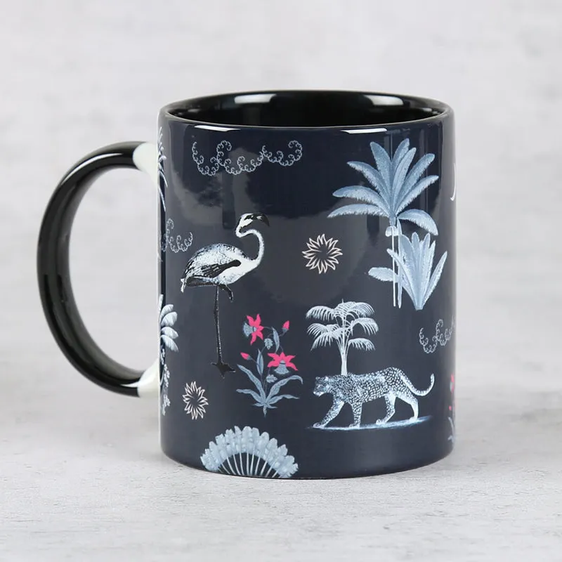 India Circus Fauna Ceramic Mug With Coaster (325 mL Each) - Four Piece Set media 5