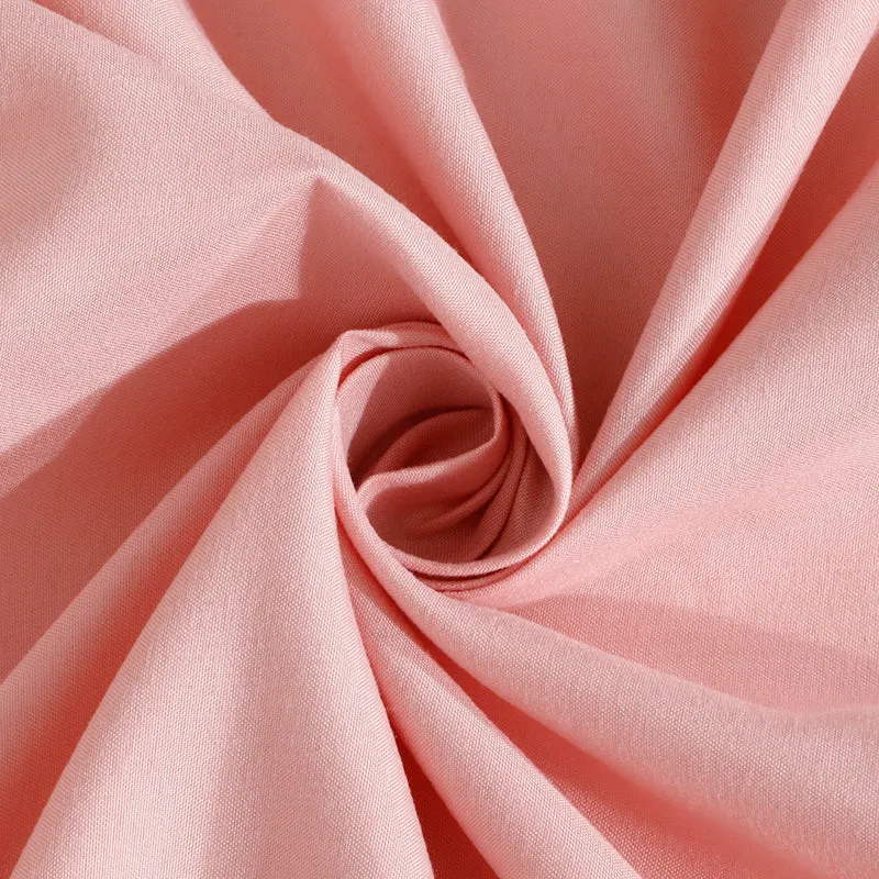 Ress Fitted Bedsheet (Light Pink) - 180 GSM media 6