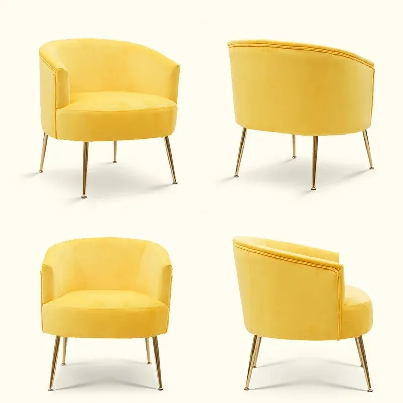 Stylo Neem Wood Accent Chair - Yellow media 7