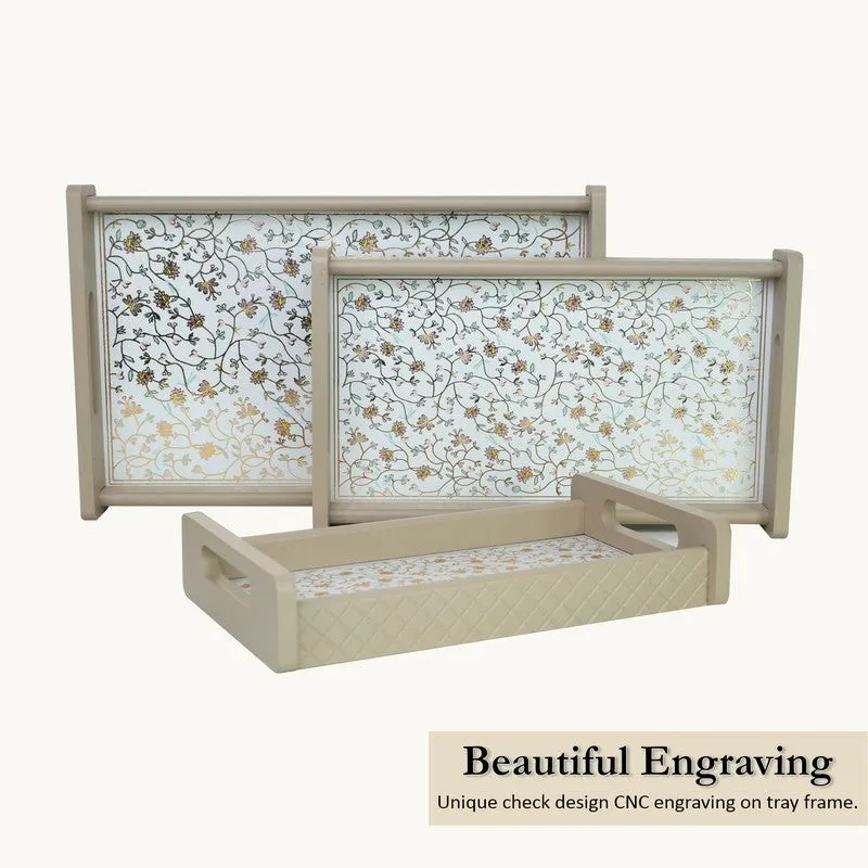 Klyra Wooden Serving Tray - Set Of Three media 7