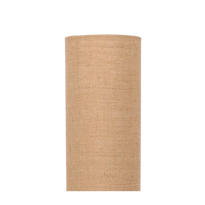 Eshe Wooden Tower Floor Lamp With Jute Shade - Off White - Beige media 3