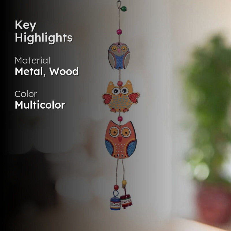 Owl Hoot Windchime media 2