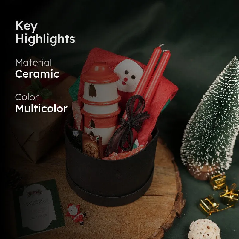 Merry Glow Tealight Candle Holder - Three Piece Set media 2