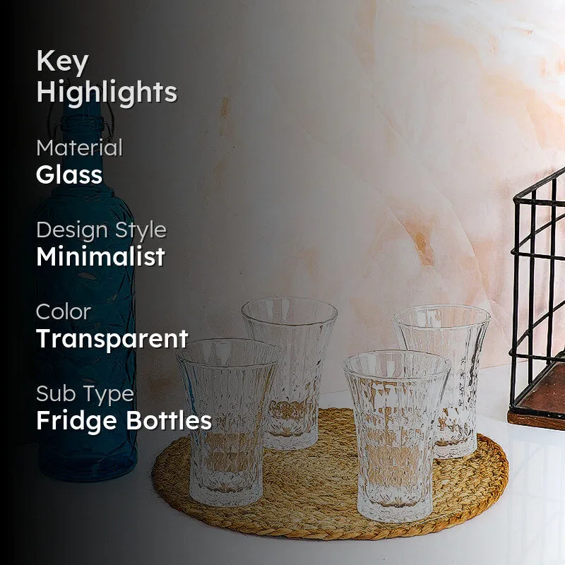 Ivor 1000 mL Water Bottle With 250 mL Glasses - Five Piece Set media 2