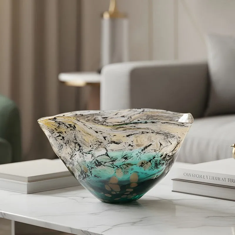 Olivara Glass Accent Bowl media 1