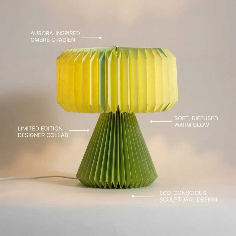 Fig Living Ori Aurora Skies Table Lamp - Green media 5