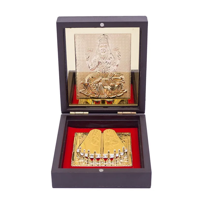 Gold Plated Laxmi Religious Accent media 3