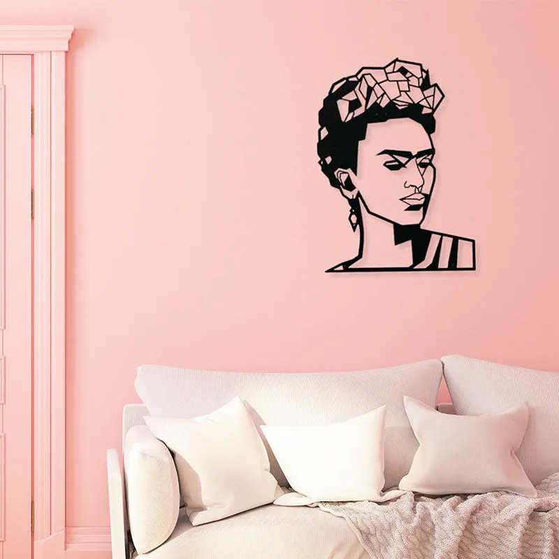 Frida Kahlo Black Iron Wall Accent media 1