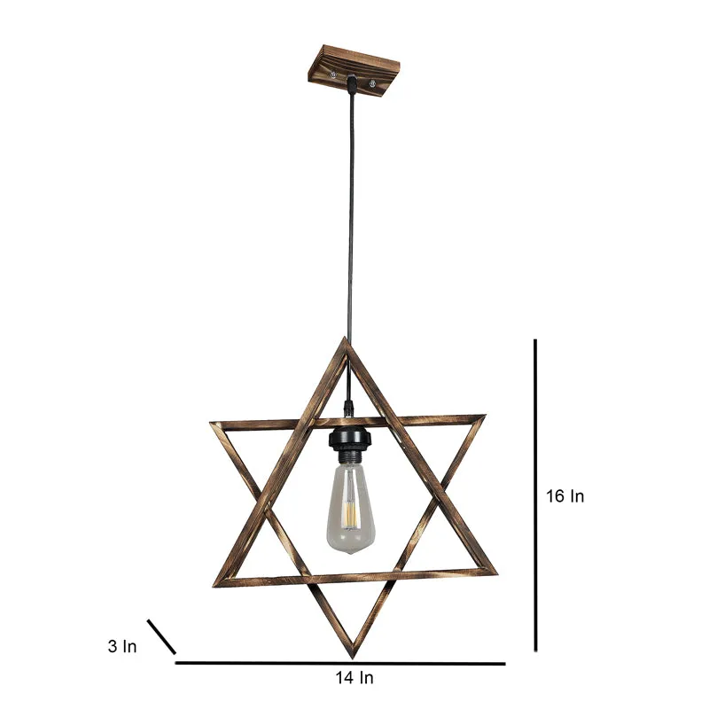 Aulo Wooden Ceiling Lamp media 7
