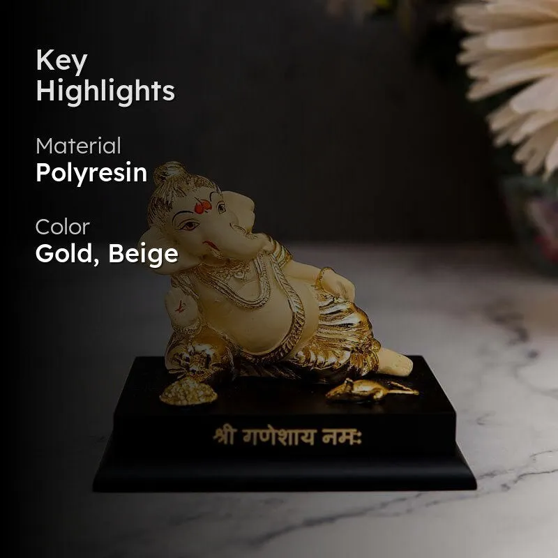 Sleeping Baby Ganesha Murti media 2