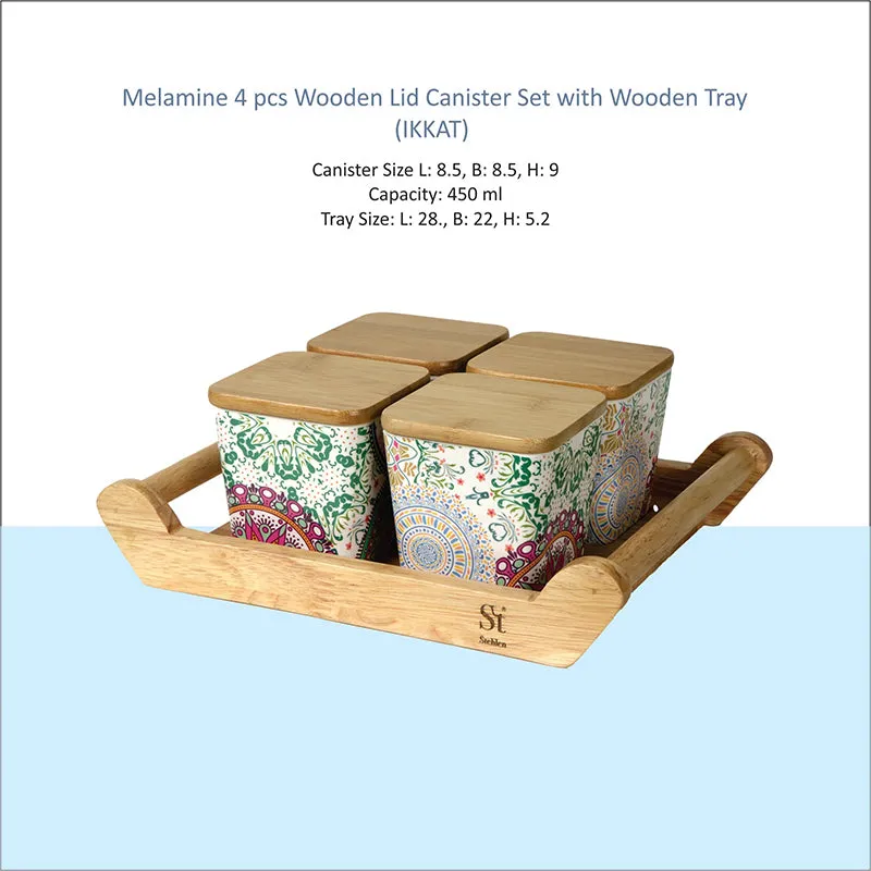 Tropico Gardenia Condiment Container With Tray (750 mL Each) - Five Piece Set media 8