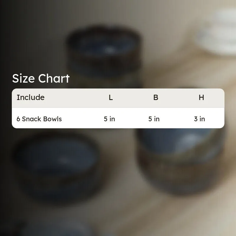 Savora Snack Bowl (400 mL Each) - Set Of Six media 7