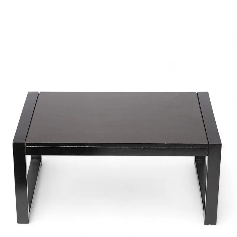Yynex Sheesham Wooden Center Table - Black media 5