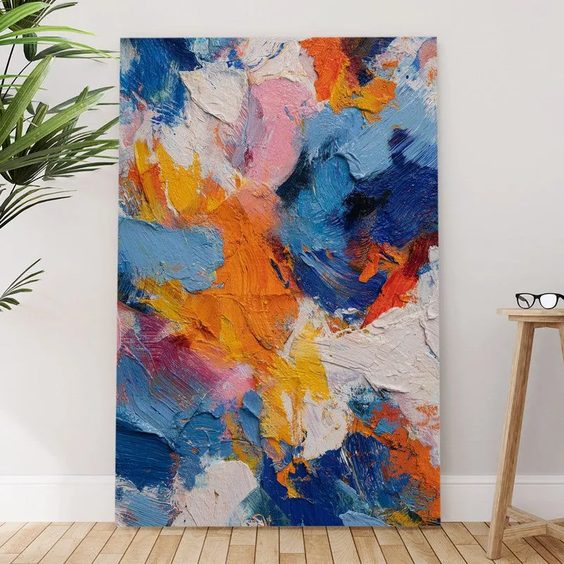 Abstract Color Fusion Canvas Wall Art media 6