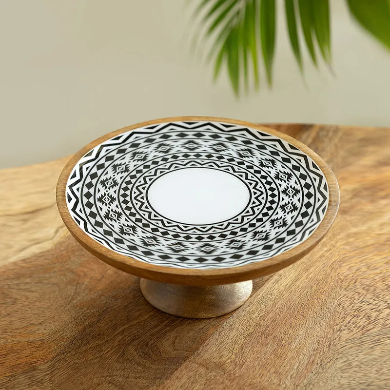Pankhuri Mango Wood Cake Stand media 1