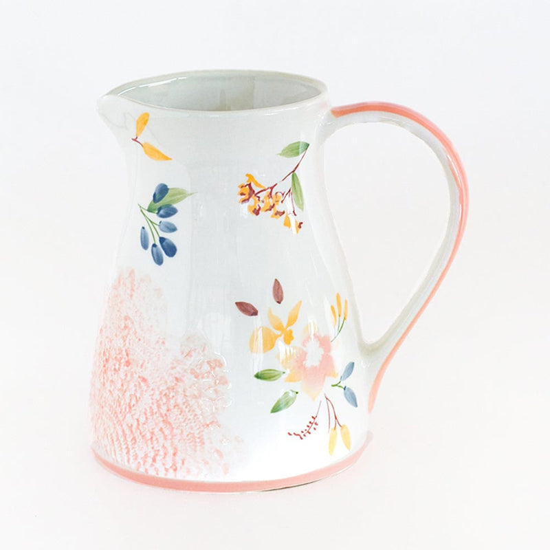Bloom & Brew Handpainted Ceramic Jug - 200 ML media 5