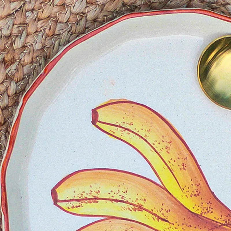 Ba-Banana Ceramic Quarter Plate - 5