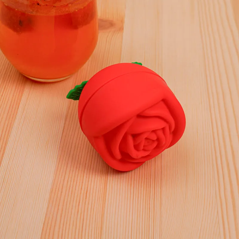 Rose Silicone Ice Mould - Red media 5