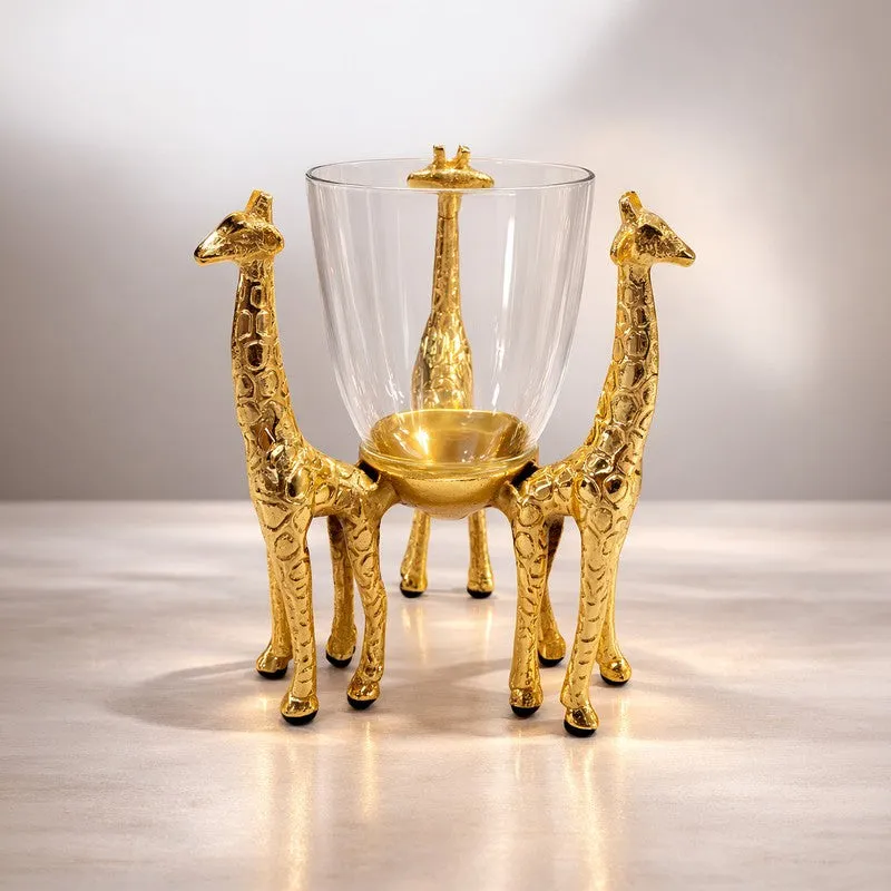 SafariGlow Giraffe Tea Light Candle Holder media 4
