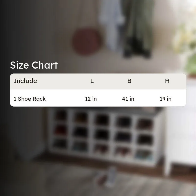 Nexus Metal Shoe Rack - Black,White media 7