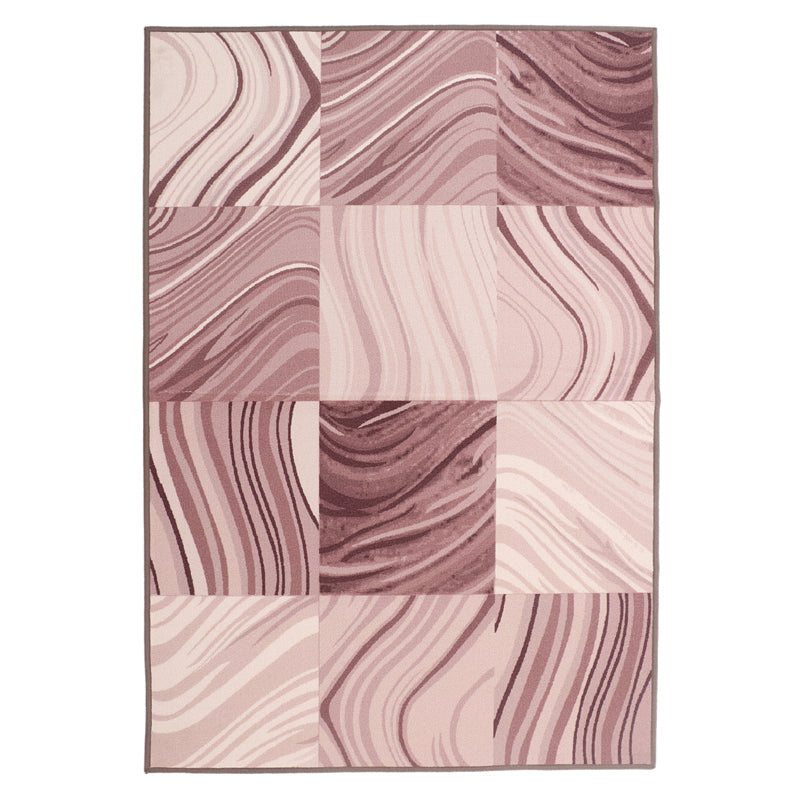 Pastel Grids Anti-Skid Carpet