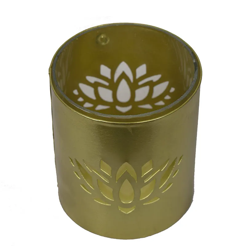 Intricarve Padma Iron Candle Holder media 5