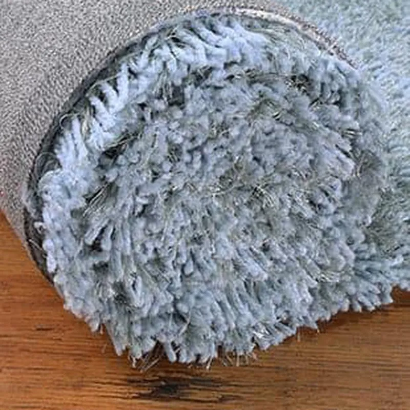 Table Tufted Woven Whisper Rug - Light Blue media 6