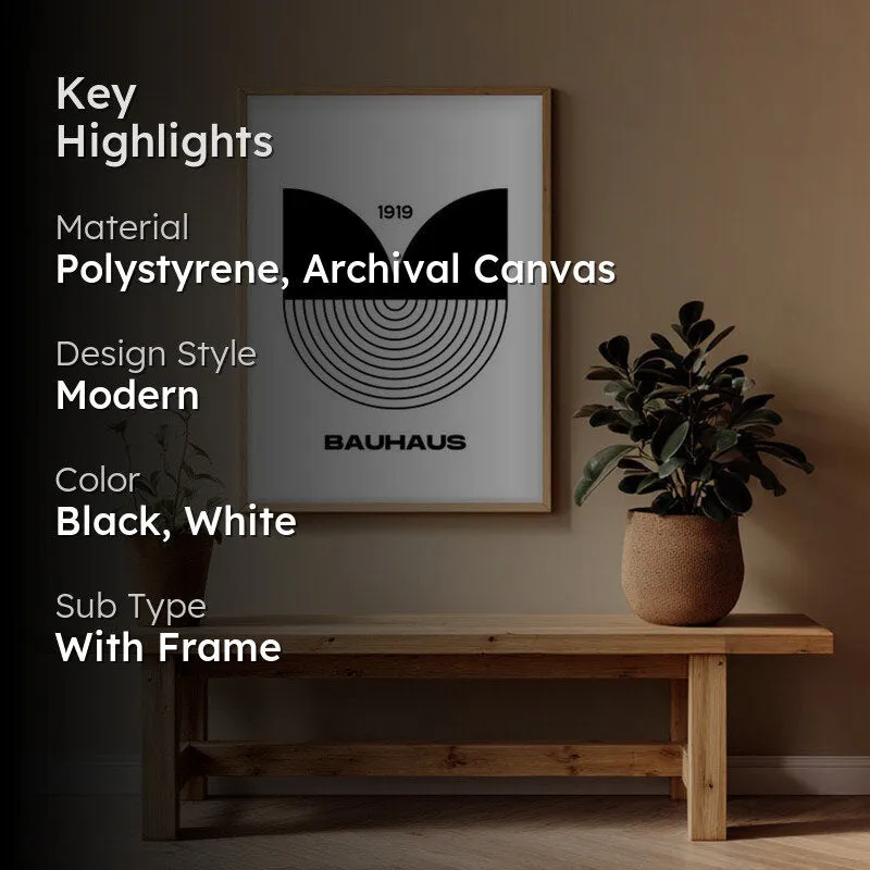 Illusion Chroma Archival Canvas Wall Art - Natural Brown Frame media 2