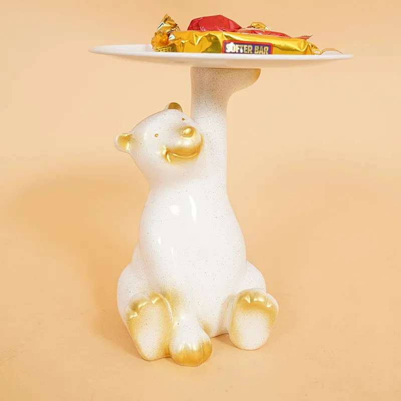Charming White Rabbit Candle Holder media 6