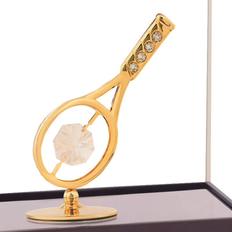 Cosmic Racket 24K Gold Plated Mild Steel Showpiece media 5
