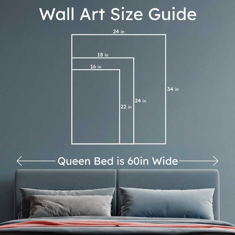 Aura Archival Canvas Wall Art - Natural Brown Frame media 10