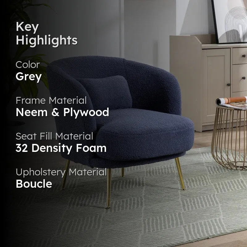 Citium Accent Chair - Grey media 2