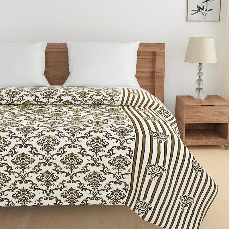Swayam Peace Paradise Cotton Comforter - 150 GSM media 4
