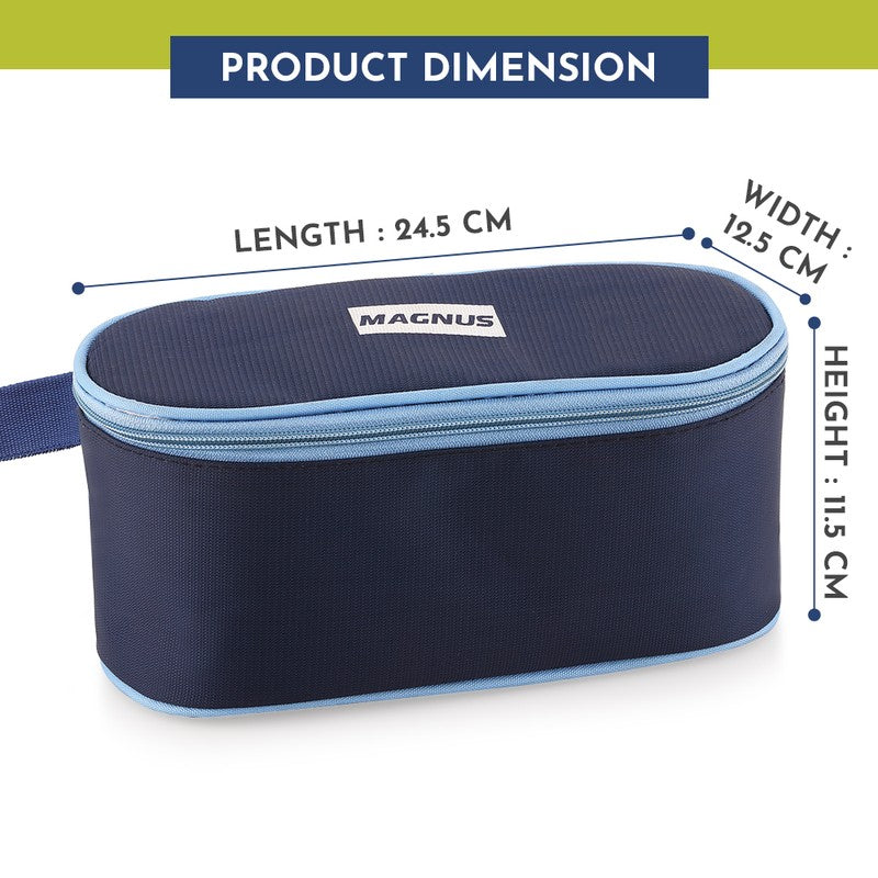 Elvra Pack Lunch Box with Lunch Bag - Four Piece Set media 11