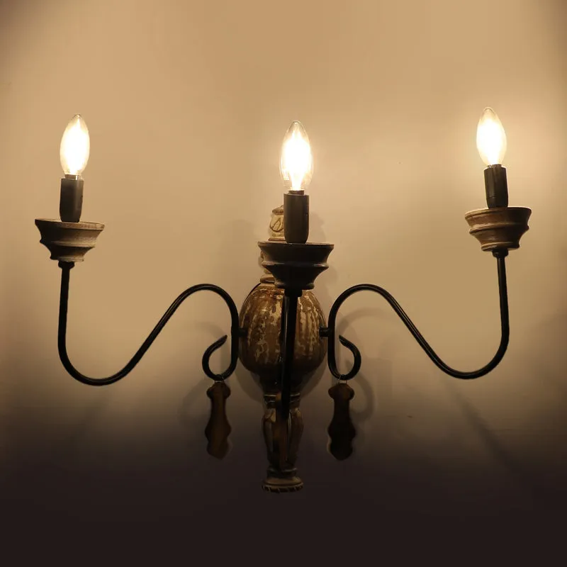 Caleira Trio Iron Wall Lamp media 7
