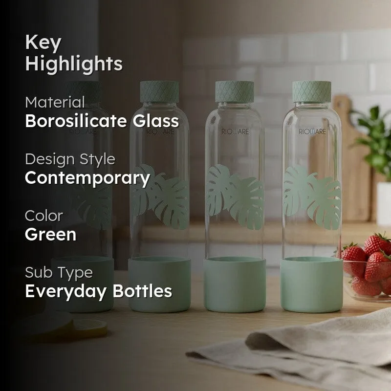 Rioware ClearHydra Reusable Bottle Green (750 mL Each) - Set Of Four media 2