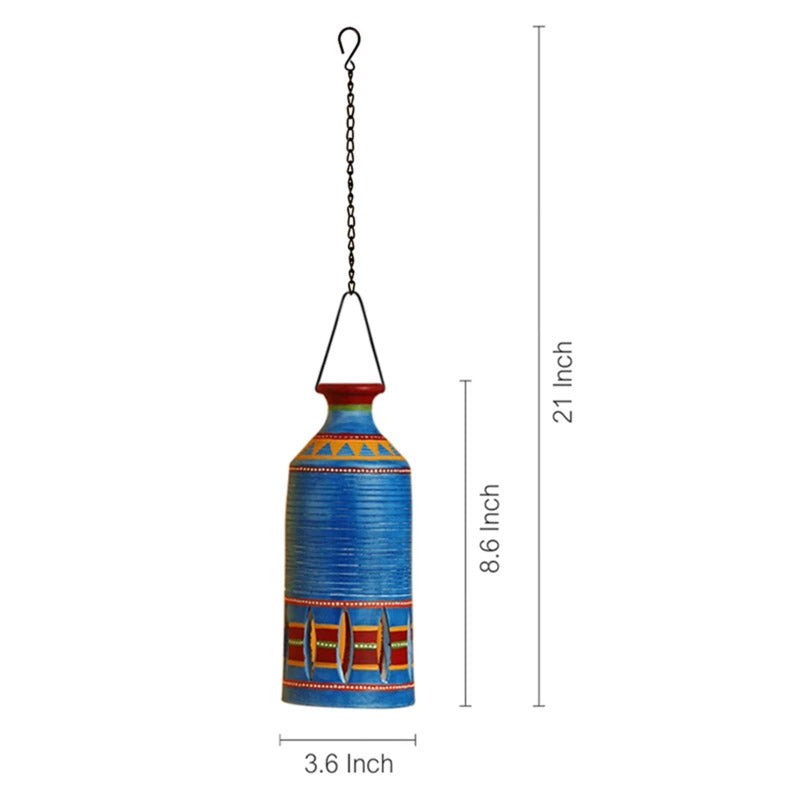 Shua Terracotta Ceiling Lamp - Blue media 5